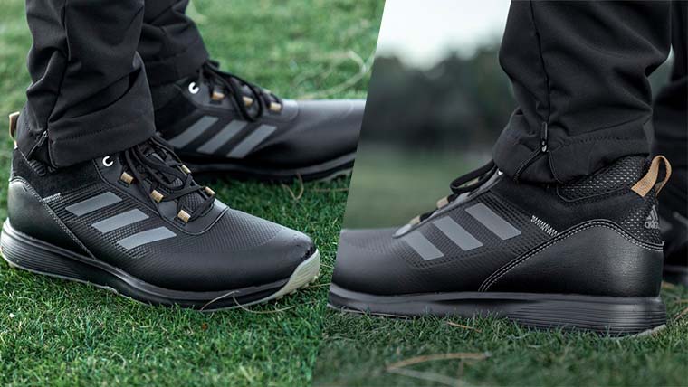adidas S2G mid-cut golf shoes